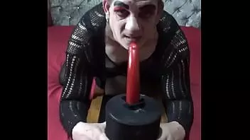 play Bisexual sissy male mark wright would love to take nothing more than ass to mouth on a real cock instead of this dildo one