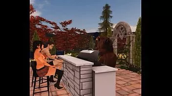 play Barbecue taureau de Big D Brown avec un couple cocu de Seattle